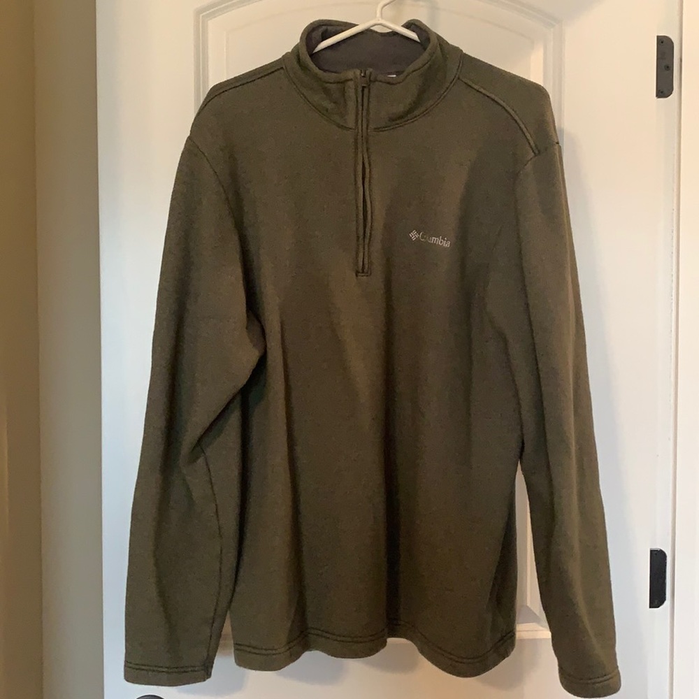 Men's Columbia Half Zip Pullover